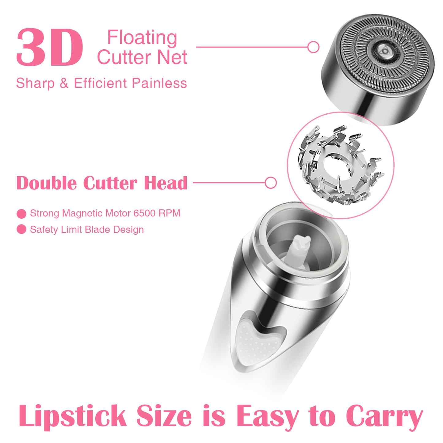 Facial Hair Removal, Portable Electric Epilator