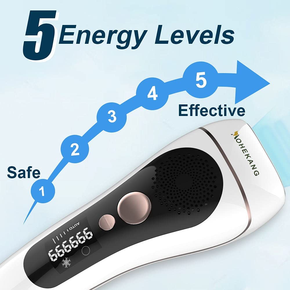 AOHEKANG IPL Laser Hair Removal for Women With ICE & 999,999 Flashes